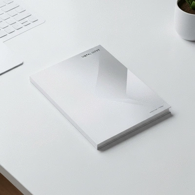 Digital guide or eBook mockup