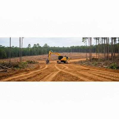 Land clearing process